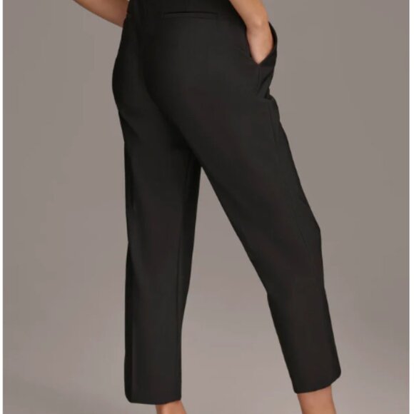 Donna Karan New York Black Slim-Leg Ankle Pants in Size 6 Regular - Picture 8 of 13